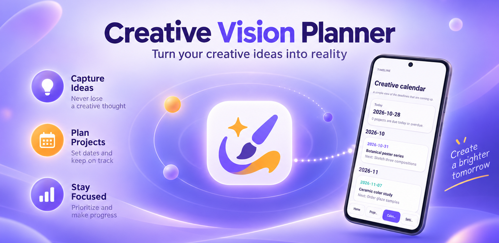 Creative Vision Planner promo artwork